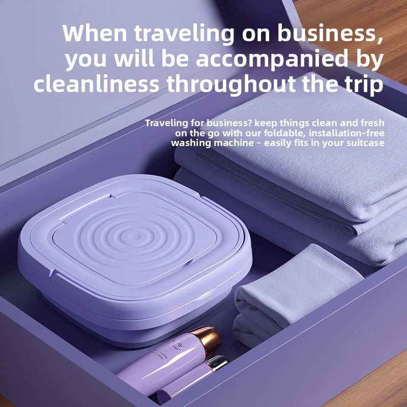 folding washing machine